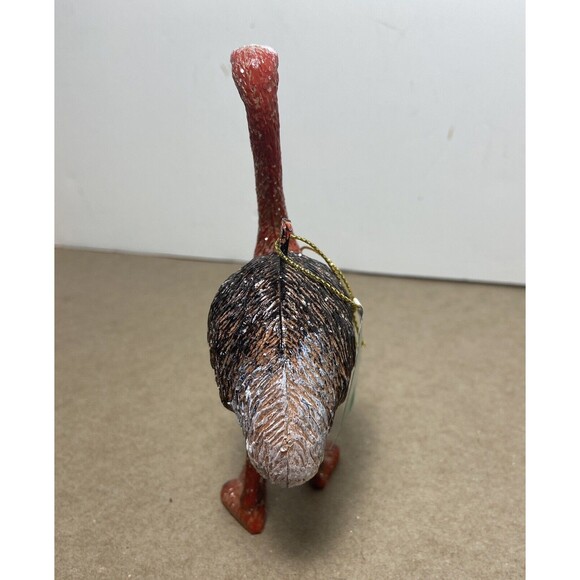 Kurt Adler Ostrich Ornament Hanging Wild Animal 4.75 inch Christmas Realistic - Picture 7 of 7